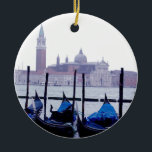 Ornamento De Cerâmica Veneza Itália Viagem<br><div class="desc">Esta design,  que tem uma aparência moderna,  na moda e atraente,  atrairá imediatamente a atenção de todos à vossa volta.</div>