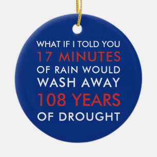 Ornamento De Cerâmica Ventilador de basebol 2016 17 Minutos de chuva