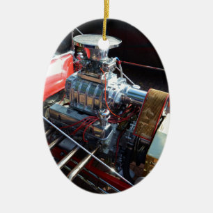 Ornamento De Cerâmica Ventilador V8