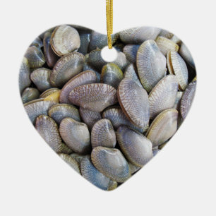 Ornamento De Cerâmica Vênus Clam [ห อ ย ล า ย]