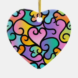 Ornamento De Cerâmica Verdadeiros Sombras do Amor