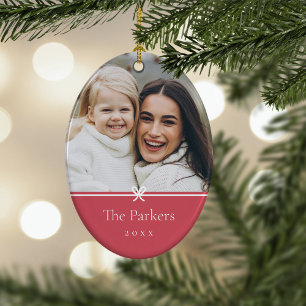 Ornamento De Cerâmica Vermelha Foto mínima simples do Arco