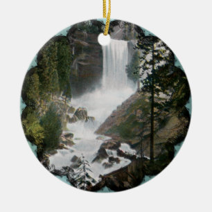 Ornamento De Cerâmica Vernal Cai Yosemite Vintage Ornament