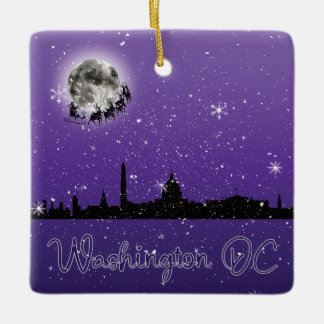 Ornamento De Cerâmica Véspera de Natal em Washington DC