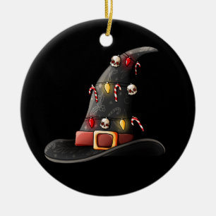 Ornamento De Cerâmica Vestindo Um Feliz Natal Para Você