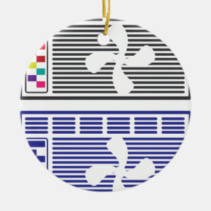 Ornamento De Cerâmica Vetor do condicionador de ar