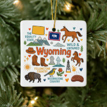 Viagem de Natal da Família Personalizada em Wyomin