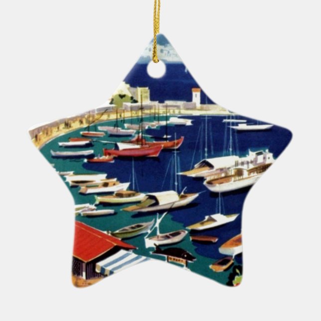 Ornamento De Cerâmica Viagens vintage Atenas Grécia (Frente)