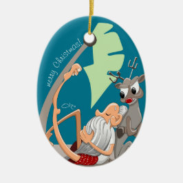 Ornamento De Cerâmica Víblias de Natal