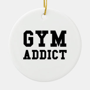 ORNAMENTO DE CERÂMICA VICIADO DO GYM