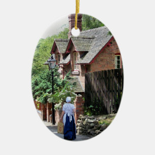 ORNAMENTO DE CERÂMICA VICTORIAN ENGLAND