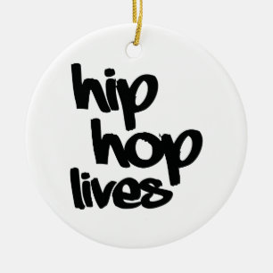 Ornamento De Cerâmica Vidas de Hip Hop