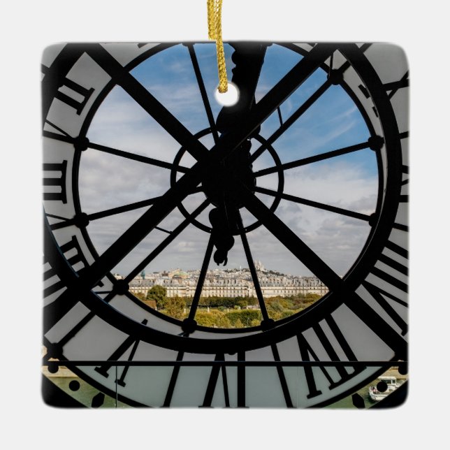 Ornamento De Cerâmica Vidro gigante no Musée d'Orsay - Paris (Frente)