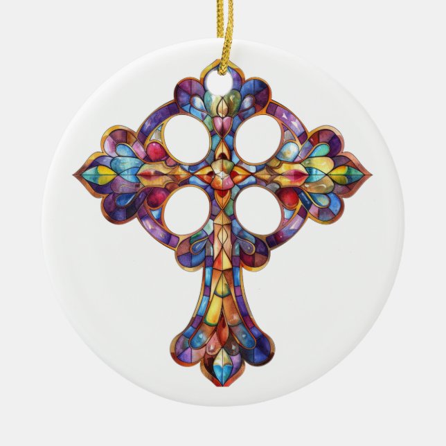 ORNAMENTO DE CERÂMICA VIDRO RETIRADO BRILHANTE (Frente)