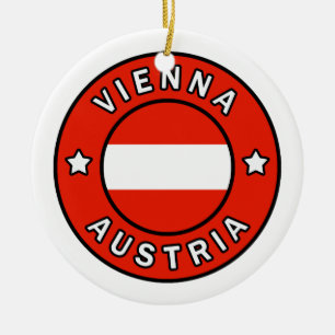 Ornamento De Cerâmica Viena Áustria