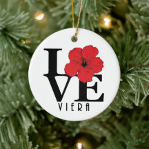Viera LOVE Red Hibiscus