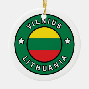 Ornamento De Cerâmica Vilnius Lituânia
