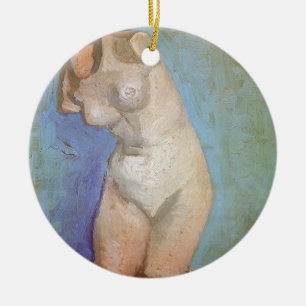 Ornamento De Cerâmica Vincent van Gogh - Estatuto das Placas Female Tors