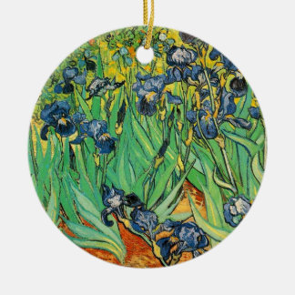Ornamento De Cerâmica Vincent van Gogh,Íris