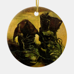 Ornamento De Cerâmica Vincent van Gogh - Natureza Morta com um Par de Sa