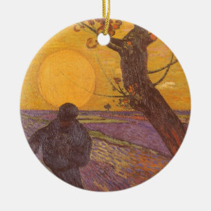 Ornamento De Cerâmica Vincent van Gogh - O Semeador