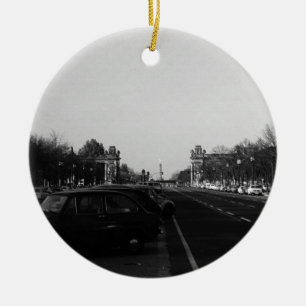 Ornamento De Cerâmica Vintage Alemanha Berlim A Rua 17 de junho
