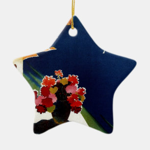 Ornamento De Cerâmica Vintage Capri Itália Viagem