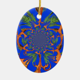 Ornamento De Cerâmica Vintage Fusion Hakuna Matata Fusion Designer Gráfi