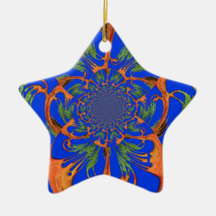 Ornamento De Cerâmica Vintage Fusion Hakuna Matata Fusion Designer Gráfi