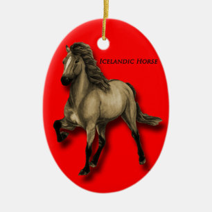 Ornamento De Cerâmica Vintage islandês