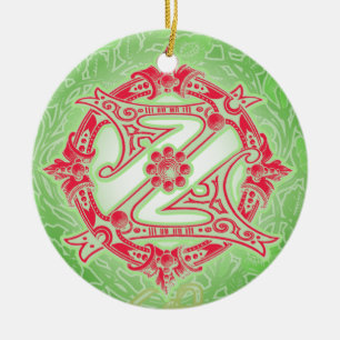 Ornamento De Cerâmica Vintage mágico de Oz