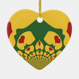 Ornamento De Cerâmica Vintage Rastas Color One Lovuna Matata.jpg