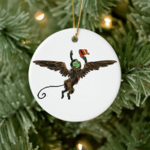 Vintage Wizard of Oz, macaco voador Mau