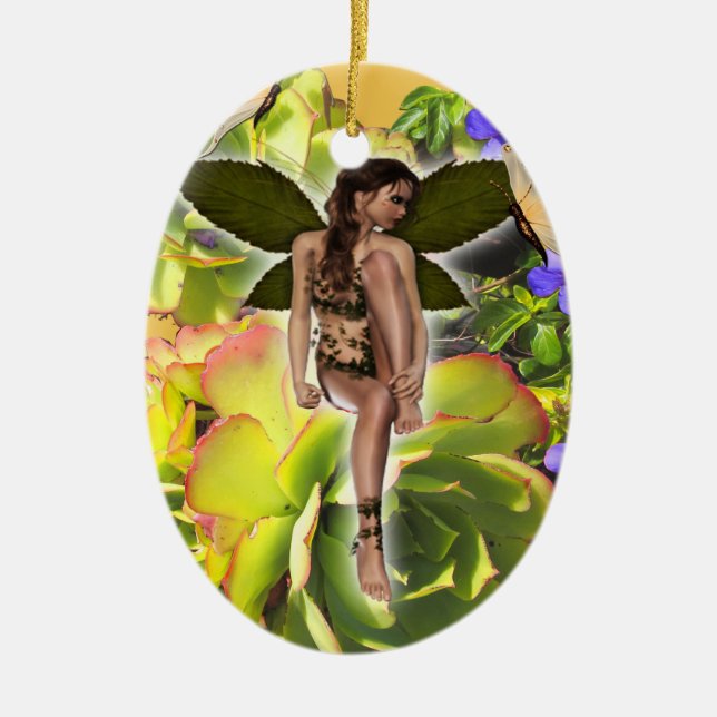 Ornamento De Cerâmica Visitantes vencedores de Rosette (Frente)