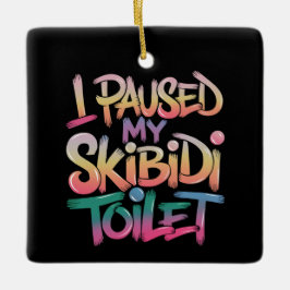 Ornamento De Cerâmica Vista-se