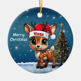 Ornamento De Cerâmica Vixença Cerveja Deer, Cervo, Corça, Rena🦌 🎄