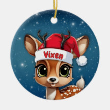 Vixensa Bebê Cervo, Cerva, Rena 🦌🎄