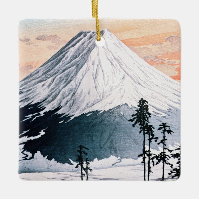 Ornamento De Cerâmica Vizinhança de Katsuyama por Hiroaki Takahashi (Frente)