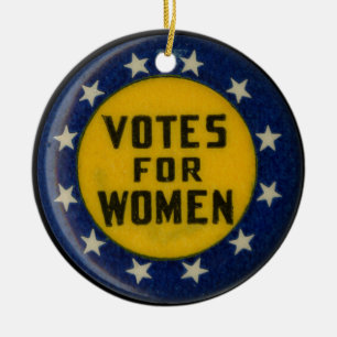 Ornamento De Cerâmica Votações para Mulheres Históricas Suffragette C