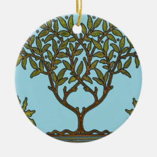 Ornamento De Cerâmica Wallpaper Floral William Morris Tree Frieze