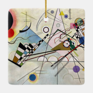 Ornamento De Cerâmica WASSILY KANDINSKY - Composição VIII 1923