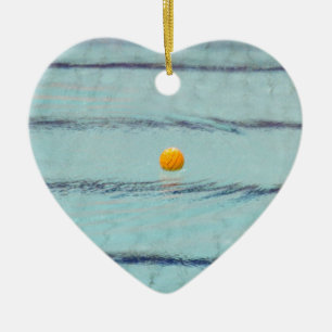 Ornamento De Cerâmica Waterpolo