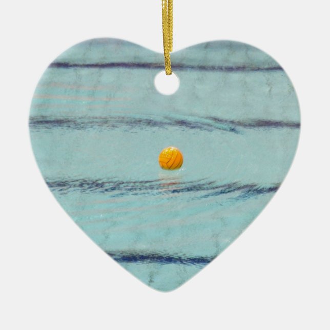 Ornamento De Cerâmica Waterpolo (Frente)