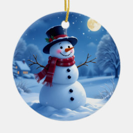 Ornamento De Cerâmica „Weihnachtliche Harmonie“