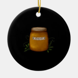 Ornamento De Cerâmica Whimsigoth Apothecary Jar