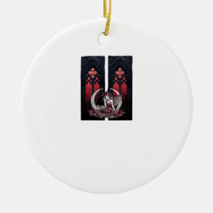 Ornamento De Cerâmica Whimsigoth Fairy Gothic Style Classic