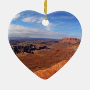 Ornamento De Cerâmica White Rim Overlook no Parque Nacional de Canyonlan