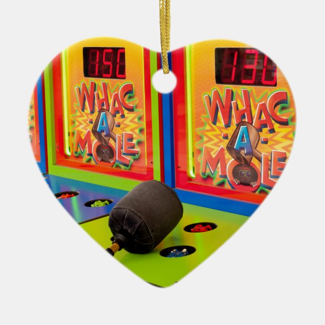 Ornamento De Cerâmica Whole Um Jogo De Arcade (Frente)