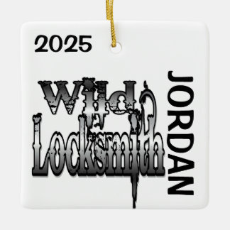 Ornamento De Cerâmica Wild Locksmith CUSTOM