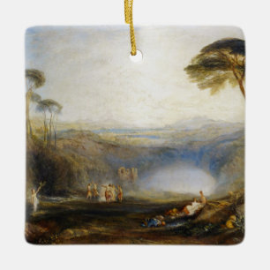 Ornamento De Cerâmica William Turner - O Ramo Dourado